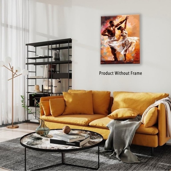 Elegant Dance Canvas Art - A Perfect Touch of Grace for Your Home 💃🏾🕺🏽 - Picture 2 of 5